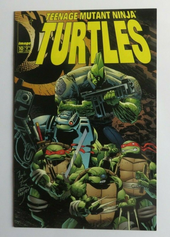 Teenage Mutant Ninja Turtles #10 FN/VF Image 1997 1st Print TMNT Savage Dragon 