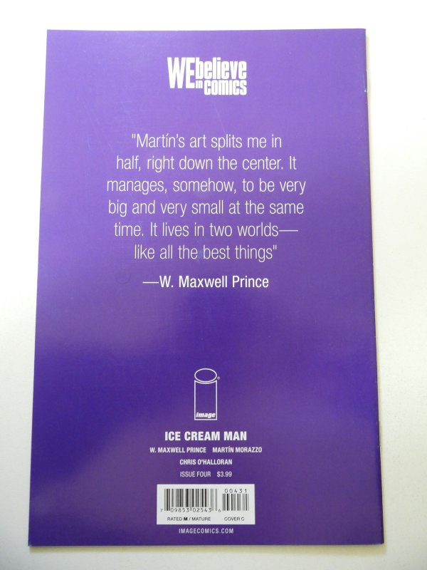 Ice Cream Man #4 Virgin Cover (2018) VF+ Condition