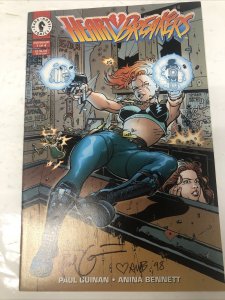Heart Breakers (1996) 1 (VF/NM) Variant Dark Horse Comics Signed Guinan •Bennett