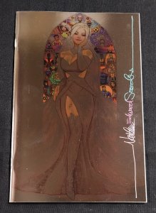 Invincible Iron Man #10 - Signed Nathan Szerdy NYCC Foil Virgin Var (9.2ob) 2023