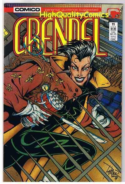 GRENDEL #11, NM+, Pander,  Comico, Devil, Matt Wagner,1 986, more in store