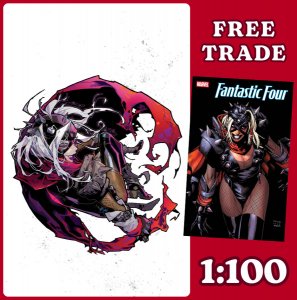 FANTASTIC FOUR #8 ? 1:100 ROSE BESCH INVINCIBLE WOMAN VIRGIN VARIANT