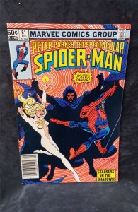 The Spectacular Spider-Man #81 Newsstand Edition (1983) marvel Comic Book