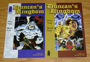 Duncan's Kingdom #1-2 VF/NM complete series - gene yang - derek kirk - image set