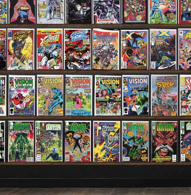 Huge Lot 150+ Comics with Vigilante, Silver Surfer, Eternal Warrior & More!
