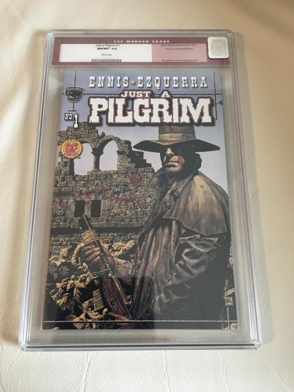 Just A Pilgrim #1 CGC 9.8 Dynamic Forces Variant Garth Ennis