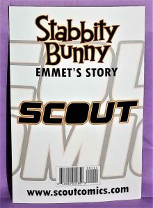 Richard Rivera STABBITY BUNNY Emmet's Story #1 Dwayne Biddix (Scout, 2019)!