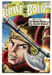 The Brave and the Bold #21 1959- Grey tone cvr-Viking Prince-comic book FN