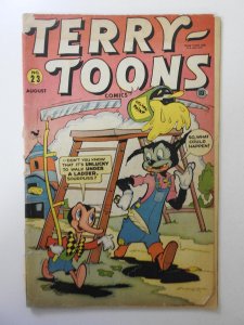 Terry-Toons Comics #23 (1944) FR Condition Cover & centerfold detached
