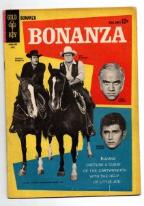 Bonanza #7 - TV Western - Gold Key - 1964 - VG