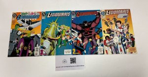 4 Legionnaires DC Comics Books #1 3 4 8 Bierbaum 73 JW16