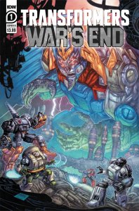 TRANSFORMERS WARS END #1 (OF 4) CVR B JACK LAWRENCE