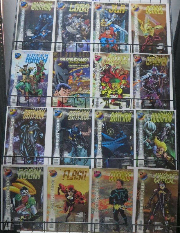 DC ONE MILLION COMPLETE COLLECTION!  39 books- the COMPLETE crossover! VF/+