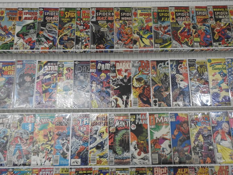 Huge Lot of 130+ Comics W/ X-Men, Marvel Team-Up, Captain America Avg. FN/VF