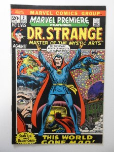 Marvel Premiere #3 (1972) VG Condition moisture stain