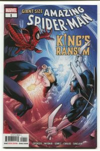 GIANT-SIZE AMAZING SPIDER-MAN KINGS RANSOM (2021 MARVEL) #1 CVR A MARK BAGLEY