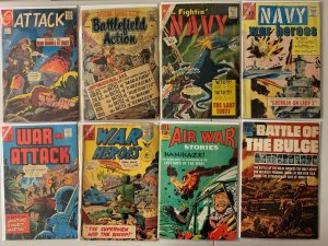 Silver Age Indy War Comics 20 diff range 2.0-4.0 (1958-68)