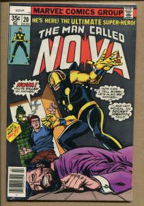 Nova #20 - 1st Project X - 1978 (Grade 7.5) WH