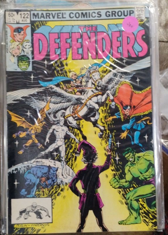 DEFENDERS  # 122  2012 MARVEL DISNEY VALKYRIE  SILVER SURFER DR STRANGE HULK