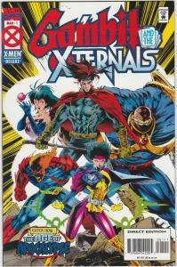 4 Gambit and the X-Ternals Marvel Comic Books # 1 2 3 4 X-Men Apocalypse AH7
