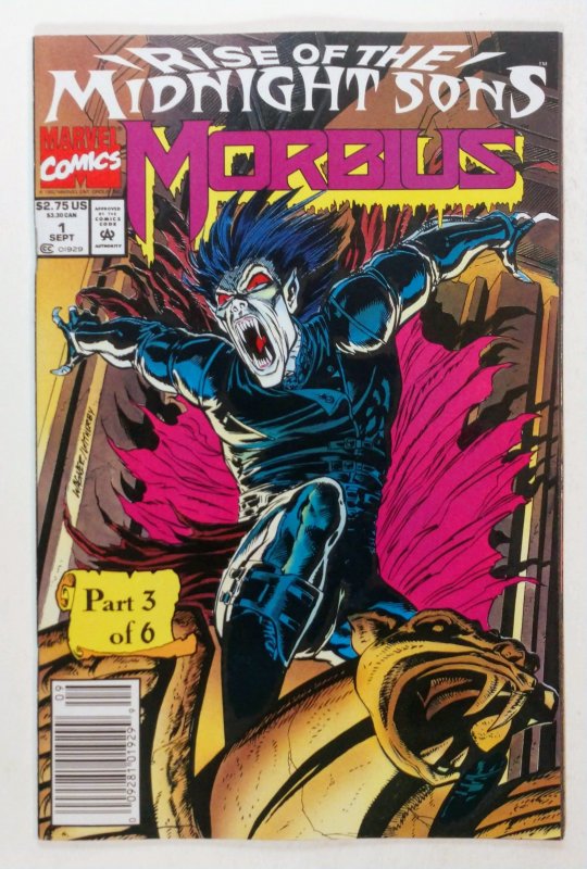 Morbius: The Living Vampire #1 (1992) NEWSSTAND