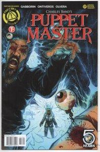 PUPPET MASTER #17, NM-, Bloody Mess, 2015 2016, Dolls, Killers, LTD Kill cover