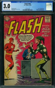 Flash #106 (DC, 1959) CGC Graded 3.0