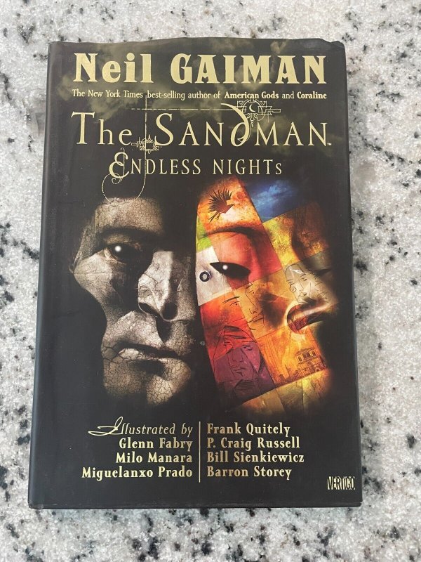 Endless Nights The Sandman DC Vertigo Comics HARDCOVER Graphic Novel 13 LP9