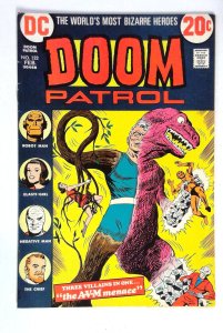 Doom Patrol #122 Robot Man Elasti-Girl 1968 DC VG/FN