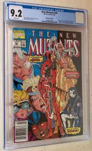 The New Mutants #98 (1991) CGC 9.2 First Deadpool!