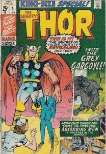 Thor (1966 series) Special #3, Fine- (Stock photo)