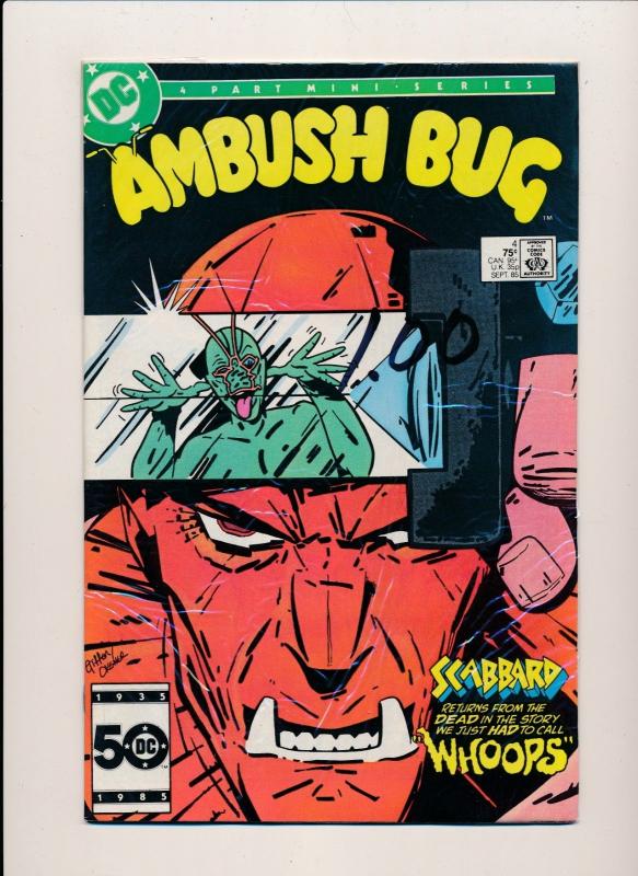 DC Comics MIXED LOT AMBUSH BUG #1,#3,#4 FINE/VERY FINE (HX767)