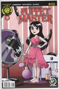 PUPPET MASTER #16, NM-, Bloody Mess, 2015 2016, Dolls, Killers, LTD Cute cover