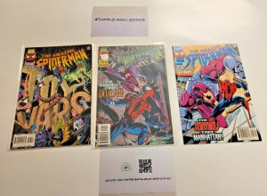 3 Marvel Comic Books Amazing Spider-Man #413 414 415 77 SM3