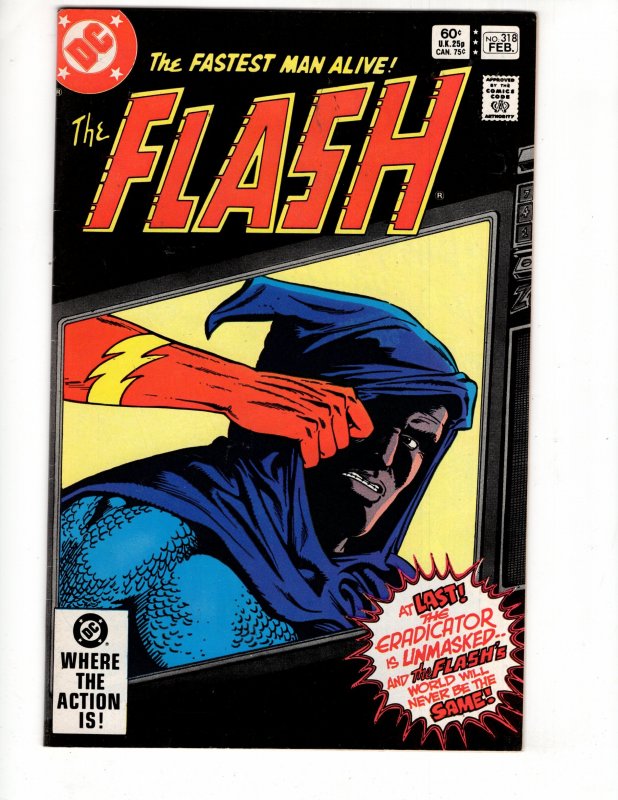 The Flash #318 Direct Edition (1983) Infantiino Bronze DC