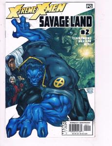 Xtreme X-Men #2 VF Marvel Savage Comic Book Claremont Beast Storm 2001 DE9
