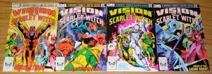 Vision & Scarlet Witch #1-4 VF complete series - bill mantlo - avengers set 2 3