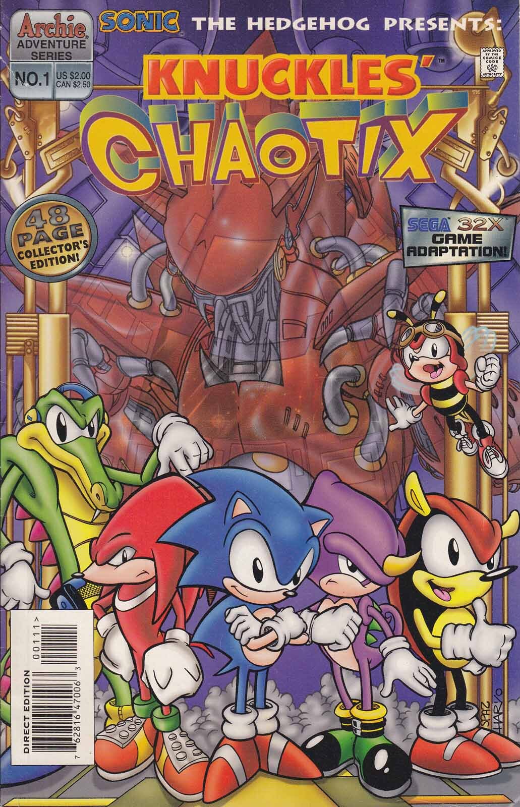 Sonic's Chaotix (Part 1) - Comic Studio