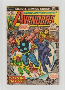 The Avengers #122 (1974) VG/FN