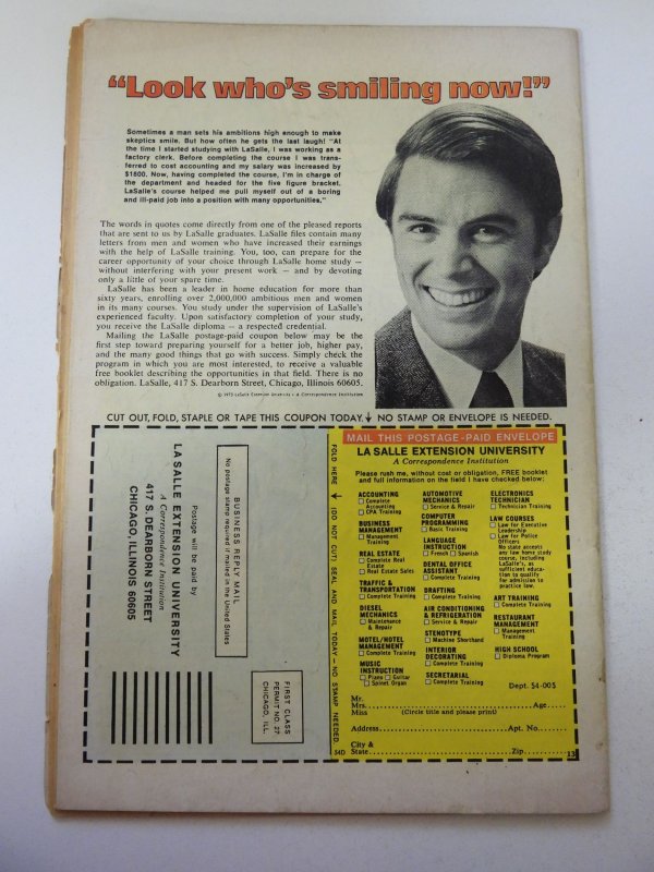 Crypt of Shadows #11 (1974) VG/FN Condition