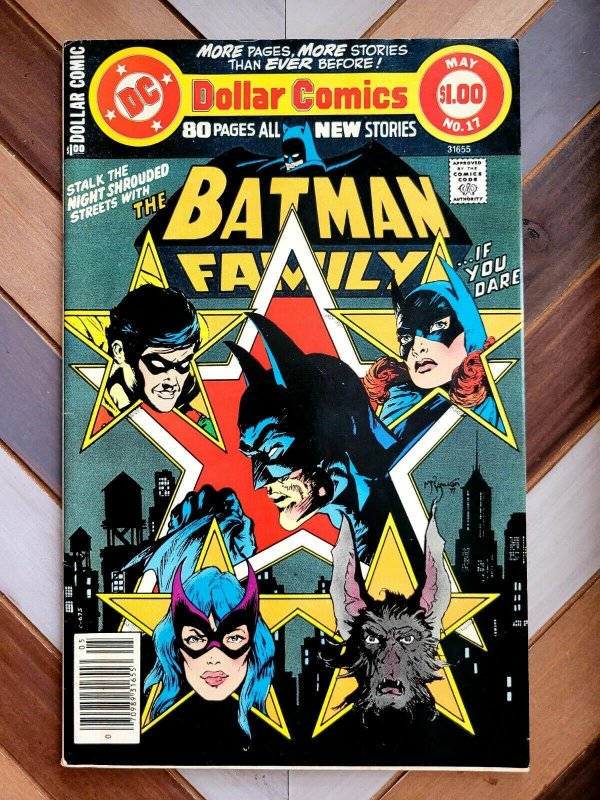 Batman Family #17 VF- (DC Comics, 1978) 1st team-up of Catwoman & Poison Ivy 