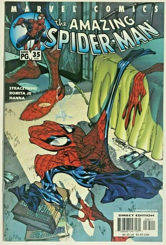 AMAZING SPIDER-MAN#35 VF/NM 2001 J SCOTT CAMPBELL COVER MARVEL COMICS