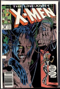 The Uncanny X-Men #220 Newsstand Edition (1987) X-Men