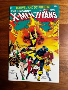 Marvel and DC Present featuring The Uncanny X-Men and The New Teen Titans (1982)