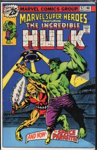 Marvel Super-Heroes #57 (1976) Hulk