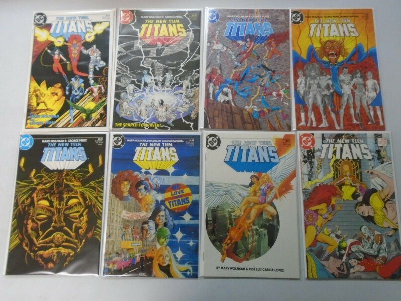 New Teen Titans comic lot 29 different from #1-30 8.5 VF+ (1984-87 2nd Series)