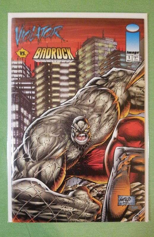 Violator vs. Badrock #1 (1995) vf+