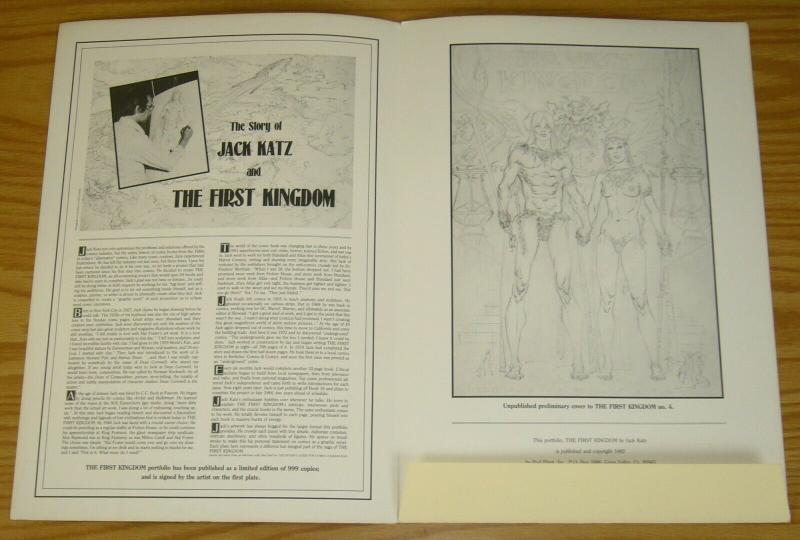 First Kingdom Portfolio by Jack Katz - signed & numbered 1981 