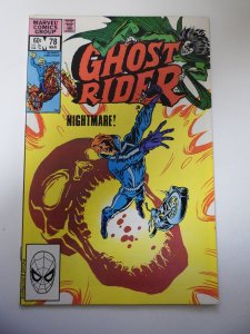 Ghost Rider #78 (1983) VF- Condition