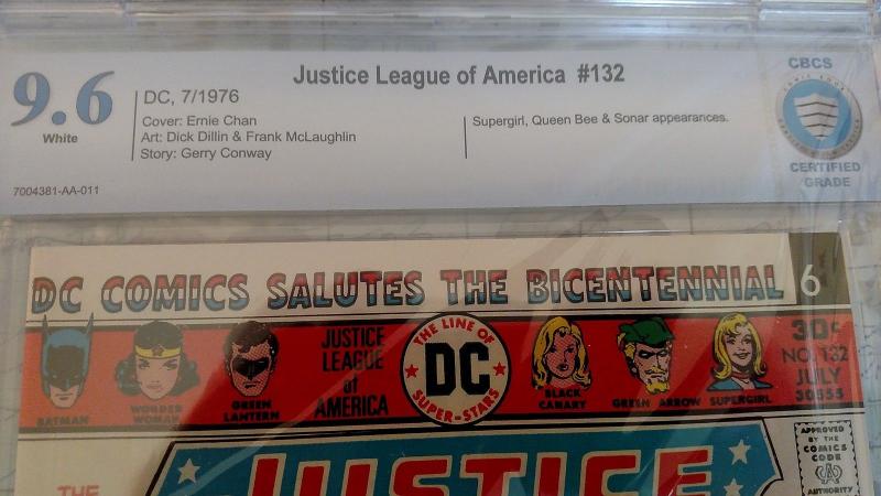 Justice League of America #132 (Jul 1976, DC) CBCS 9.6